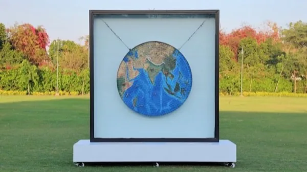 Below2°, climate art installation at Karma Lakelands