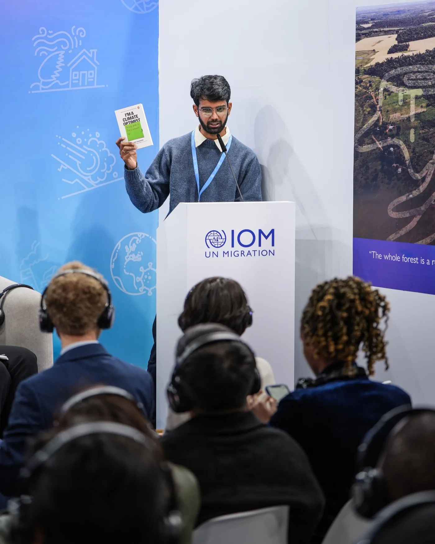 Aakash Ranison, IOM COP29 Youth Delegate, Baku