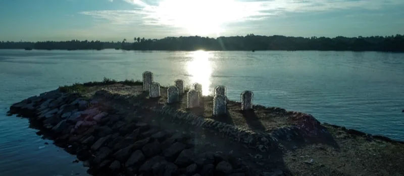 Marine Cemetery, Beypore beach installation